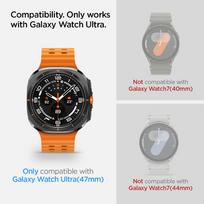 galaxy watch ultra 2 - Spigen GLAS.TR EZ Fit ekranui apsaugantis stiklas Samsung Galaxy Watch Ultra (47mm) Skaidrus (Clear) - 7 nuotrauka
