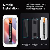 spigen glas.tr ez fit 2 pack - Spigen Glas.tR EZ Fit Privatumas Apple iPhone 16 Pro Max - 2 vnt. - 15 nuotrauka