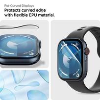 apple watch stikliukas - Spigen Elite Shield ”EZ FIT” Hybrid Glass 2-PACK for Apple Watch 10 (42MM) - Clear - 5 nuotrauka
