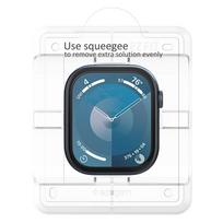 apple watch stikliukas - Spigen Elite Shield ”EZ FIT” Hybrid Glass 2-PACK for Apple Watch 10 (42MM) - Clear - 10 nuotrauka