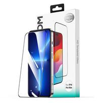ekrano apple - Joyroom JR-MLG0278 2.5D HD Dustproof Tempered Glass with Black Frame for iPhone 15 Plus/16 Plus - 2 nuotrauka