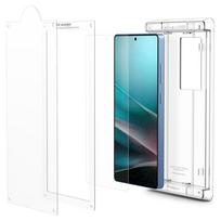 galaxy s25 ekrano apsauga - Spigen Elite Shield EZ Fit Hibridinis Stiklas Samsung Galaxy S25 Ultra - Skaidrus (Transparent) - 2 nuotrauka