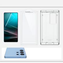 galaxy s25 ekrano apsauga - Spigen Elite Shield EZ Fit Hibridinis Stiklas Samsung Galaxy S25 Ultra - Skaidrus (Transparent) - 8 nuotrauka