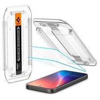 google pixel 9a stiklas - Spigen "GLAS.tR EZ Fit" Apsauginis stiklas 2 vnt. Google Pixel 9A - Skaidrus (Clear) - 7 nuotrauka