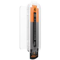 apple iphone - Spigen "Glas.TR EZ Fit Pro" Apsauginis stiklas Apple iPhone 16 Pro / 17 / 17 Pro - Skaidrus (Transparent) - 10 nuotrauka
