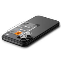 iphone 17 ekrano apsauga spigen - Spigen "Optik Pro Glas.tR EZ Fit" Kamerų Apsauga 2 vnt. sidabrinis (Silver) - iPhone 17/16/15/14 Pro / 17/16/15/14 Pro Max - 3 nuotrauka