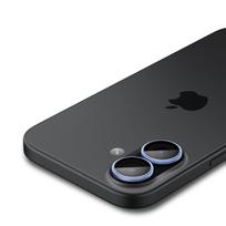 spigen glas.tr ez fit 2 pack - Spigen "Optik Pro GLAS.TR EZ FIT" Kameros Apsauga 2 vnt. Apple iPhone 16 / 16 Plus / 17 - Mėlyna (Blue) - 4 nuotrauka