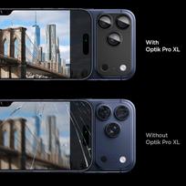 iphone 17 ekrano apsauga spigen - Spigen Optik Pro XL Glas.Tr Camera EZ Fit Apple iPhone 17 Pro Black - 4 nuotrauka