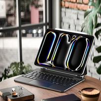 duck duck - Dėklas Dux Ducis Keyboard (MK Series) su Bluetooth klaviatūra Apple iPad Pro 11" 2024 Juodas (Black) - 3 nuotrauka