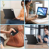 magnetic keyboards - Tech-Protect SmartCase Magnetic + Keyboard iPad Air 10.9” / 11" Black - 3 nuotrauka