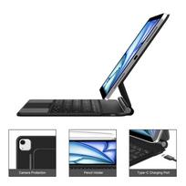magnetic keyboards - Tech-Protect SmartCase Magnetic + Keyboard iPad Air 10.9” / 11" Black - 6 nuotrauka