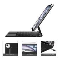 ipad klaviatura - Tech-Protect "Smartcase Magnetic with Keyboard" iPad Pro 12.9” 2020 / 2021 / 2022 / iPad Air 13” 2024 / 2025 Juodas (Black) - 6 nuotrauka