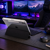deklas klaviatura - Amazingthing Minimal Case Keylite Combo Keyboard iPad 11" (2025) Black - 4 nuotrauka