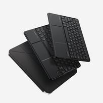 deklas klaviatura - Amazingthing Minimal Case Keylite Combo Keyboard iPad 11" (2025) Black - 9 nuotrauka