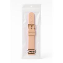 huaw gt2 - Hurtel silikoninė apyrankė Huawei Watch GT2 / GT3 42mm, rusvai gelsvas (Beige) - 2 nuotrauka