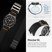 galaxy - Spigen DuraPro Flex Samsung Galaxy Watch Ultra 47mm Juodas (Black) - 13 nuotrauka