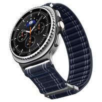 samsung watch 9 - Spigen WBF0 dirželis Samsung Galaxy Watch 8 / Classic (40/44/46 mm) - Mėlynas (Blue) - 9 nuotrauka