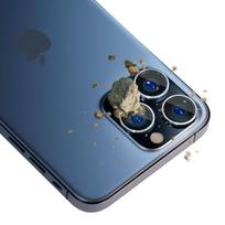 apsaugines pleveles iphone 16 - 3MK Lens Protection Pro Apple iPhone 16 Pro/ 16 Pro Max Titanium Silver - 5 nuotrauka