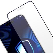 air iphone stikliukas - Matte tempered glass 3mk HardGlass Matt Max for Apple Iphone 17 Air - 10 nuotrauka