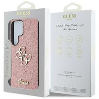 telefonas galaxy s25 ultra - Guess "Fixed Glitter Big 4G Metal Logo Case Galaxy S25 Ultra" Pink - 2 nuotrauka