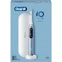 elektrinis dantu sepetelis oral b 9 - Oral-B Sepetėlis Magnetic iO Series 9 Luxe Edition Aqua Marine - 4 nuotrauka