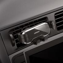 automobilio telefono laikiklis - Ugreen Gravity Drive Air Vent Car Mount Phone Holder 80871 Black - 2 nuotrauka