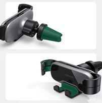 automobilio telefono laikiklis - Ugreen Gravity Drive Air Vent Car Mount Phone Holder 80871 Black - 5 nuotrauka