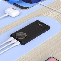 10000mah power bank - Dudao K12, 10000mAh, 22.5W, PD, USB-A, USB-C, baltas - 5 nuotrauka