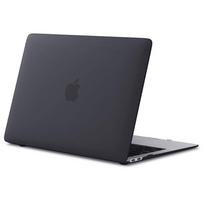 macbook deklas - Tech-Protect SmartShell Dėklas MacBook Air 13" (2018-2020) Matinė Juoda (Matte Black) - 3 nuotrauka