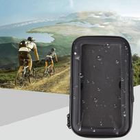 vairo deklas - Dviračio "Vandeniui Atsparus Motociklo Vairo Telefono Dėklo Laikiklis XL" Juodas (Black) - 2 nuotrauka
