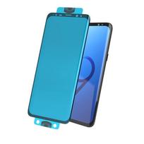 samsung frame remelis - 3D Edge Nano Flexi Glass Hybrid Full Screen Protector with frame for Samsung Galaxy S21+ 5G (S21 - 8 nuotrauka