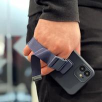 iphone 12 mini dekliukas - Hurtel Rope dėklas su dirželiu skirtas iPhone 12 mini, rožinis - 2 nuotrauka