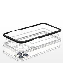telefonas iphone pro max 12 - Hurtel Clear dėklas skirtas iPhone 12 Pro Max, juodas - 4 nuotrauka