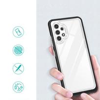 samsung galaxy a72 - Hurtel "Clear 3in1 Case Xiaomi Redmi 10" Frame Gel Cover Blue - 7 nuotrauka