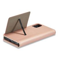 magnetas telefono - Hurtel Magnet Card Case Samsung Galaxy A12 5G - Rožinis (Pink) - 3 nuotrauka