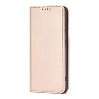 magnetas telefono - Hurtel Magnet Card Case Samsung Galaxy A12 5G - Rožinis (Pink) - 11 nuotrauka