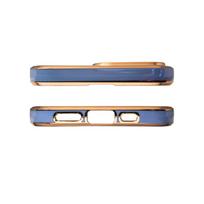 remantuoja telefonus - Hurtel "Lighting Color Case Xiaomi Redmi Note 11" Gold Frame Blue - 9 nuotrauka
