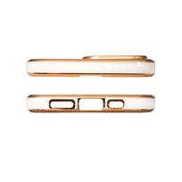 geliu remeliai - Hurtel "Lighting Color Case Case Xiaomi Redmi Note 11" Gold Frame White - 9 nuotrauka