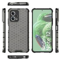 redmy note 12 - Hurtel "Honeycomb Case Xiaomi Redmi Note 12 5G/ Poco X5 5" Black - 18 nuotrauka