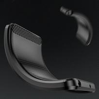 nothing pro - Carbon Case Flexible Silicone for Nothing Phone (3a) Pro - Black - 5 nuotrauka