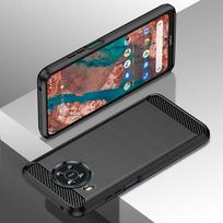 nokia - Hurtel Carbon dėklas Nokia X100 Juodas (Black) - 4 nuotrauka