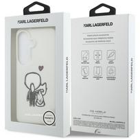 telefonas galaxy s24 - Karl Lagerfeld IML K&CH Back Logo Magnetic dėklas skirtas Apple iPhone Samsung Galaxy S26 skaidrus - 2 nuotrauka