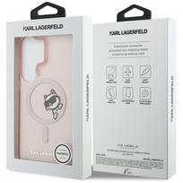 telefonai samsung rozinis - Karl Lagerfeld IML „Peekaboo Choupette MagSafe“ dėklas, skirtas „Samsung Galaxy S26 Ultra“, rožinis - 2 nuotrauka