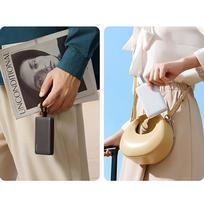 magnetinis power bank - Cuktech CP132ML 10000mAh Magnetic Power Bank, baltas - 9 nuotrauka