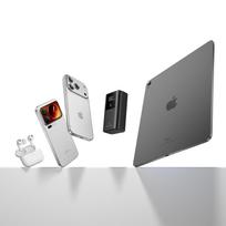 10000mah power bank - Cuktech PB1055 55W 10000mAh Powerbank, pilkas (grey) - 3 nuotrauka