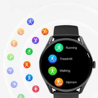 ismanusis laikrodis - QCY Watch GT Juodas (Black) - 2 nuotrauka