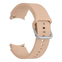 watch 4 pro - Tech-Protect silikoninis dirželis Samsung Galaxy Watch 4/5/5 Pro/6/7/FE Caffe Latte (Bežinė) - 2 nuotrauka