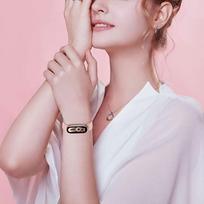 watch 10 - Tech-Protect watch strap NylonMag for Xiaomi Smart Band 8/9, starlight - 4 nuotrauka