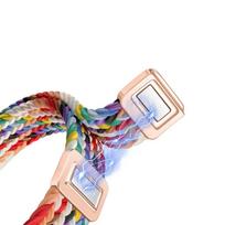 watch 10 - Tech-Protect watch strap NylonMag for Xiaomi Smart Band 8/9, starlight - 5 nuotrauka