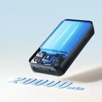 isorine baterija 20000mah - Joyroom JR-PBF14 Pro Powerbank 20000mAh, 22.5W, juodas - 6 nuotrauka
